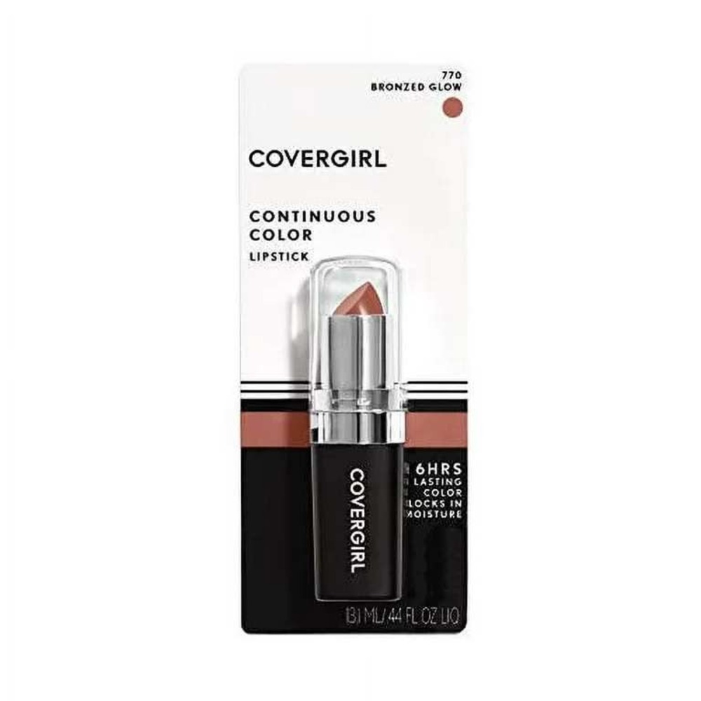 COVERGIRL Continuous Color‎ Lipstick 770 Bronzed Glow Shimmer New In Box